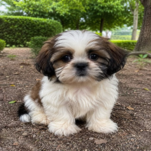 8 Tiny Shih Tzu Puppy